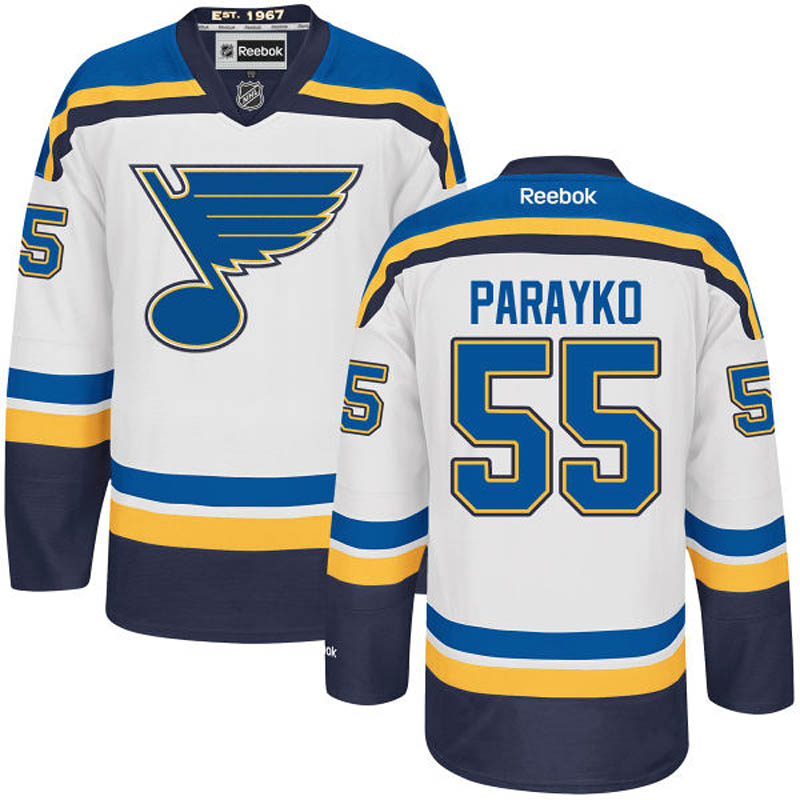 Colton Parayko St. Louis Blues #55 Ice Hockey Jersey