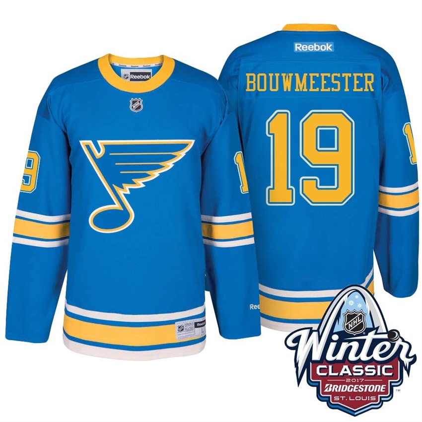 St. Louis Blues Jay Bouwmeester Winter Classic Premier Jersey