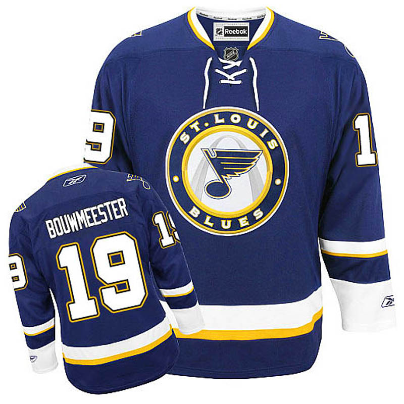 Jay Bouwmeester St. Louis Blues #19 Third Ice Hockey Jersey