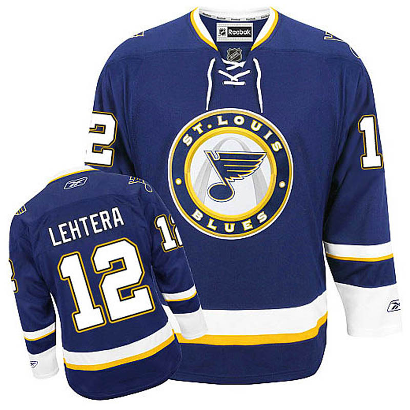 Jori Lehtera St. Louis Blues #12 Third Ice Hockey Jersey