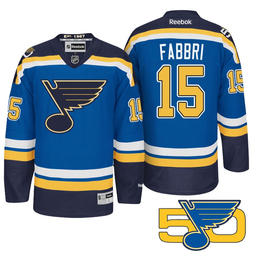 Blues Robby Fabbri Blue Premier Jersey