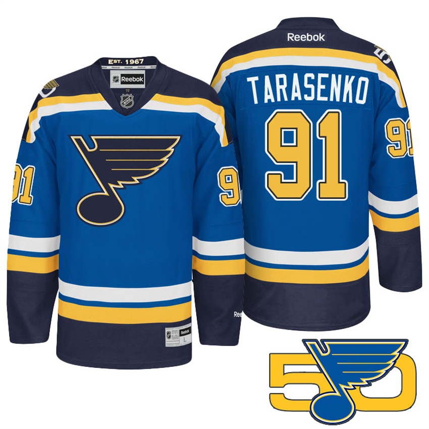 Blues Vladimir Tarasenko Blue Premier Jersey