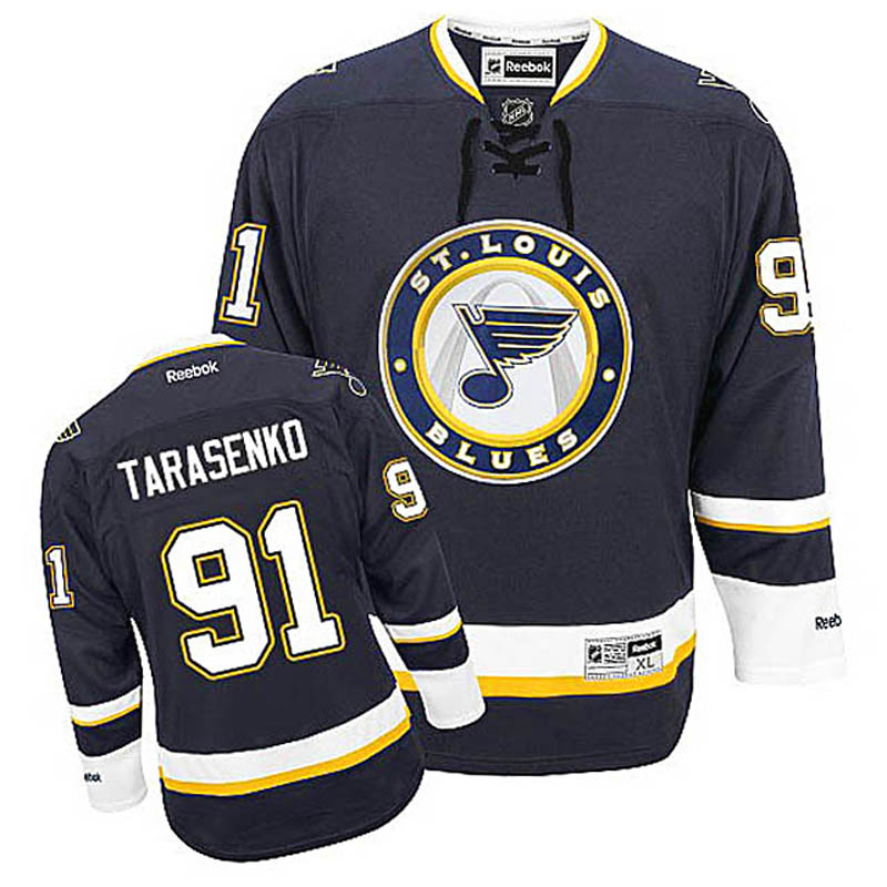 Vladimir Tarasenko St. Louis Blues #91 Third Ice Hockey Jersey