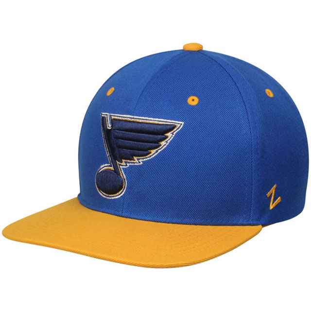 St. Louis Blues Zephyr Blue/Gold Z11 Snapback Adjustable Hat