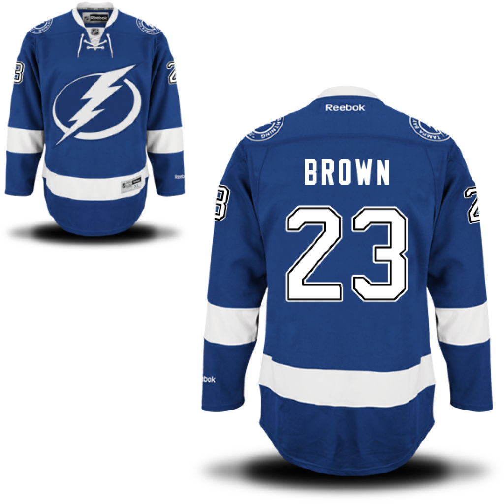 Lightning J.T. Brown Royal Blue Premier Home Jersey