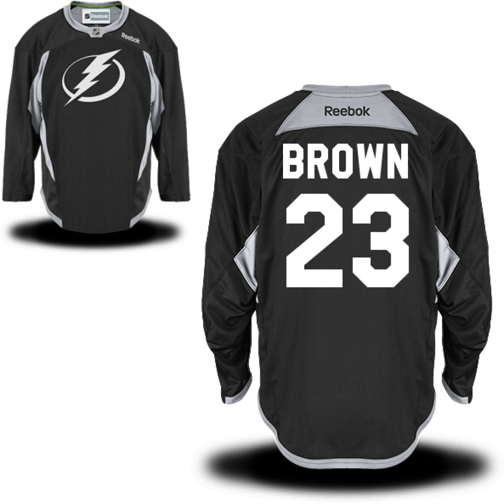 Lightning J.T. Brown Black Practice Jersey