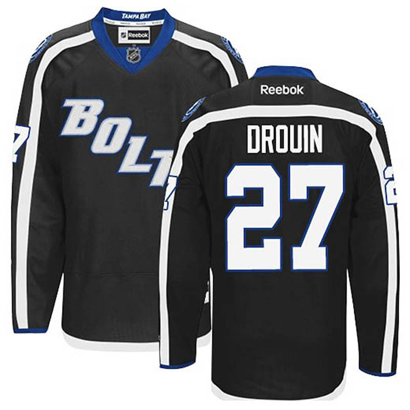 Jonathan Drouin Tampa Bay Lightning #27 Third Ice Hockey Jersey