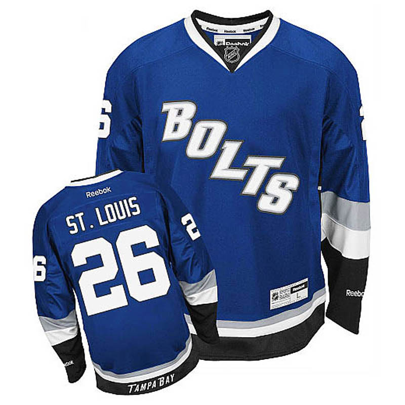 Martin St. Louis Tampa Bay Lightning #26 Third Ice Hockey Jersey