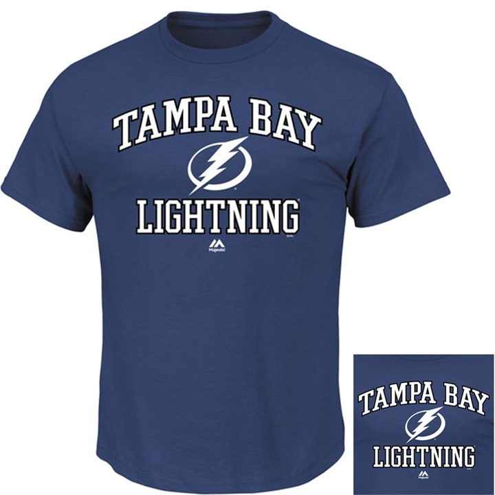 Tampa Bay Lightning Royal Blue Heart And Soul T-shirt