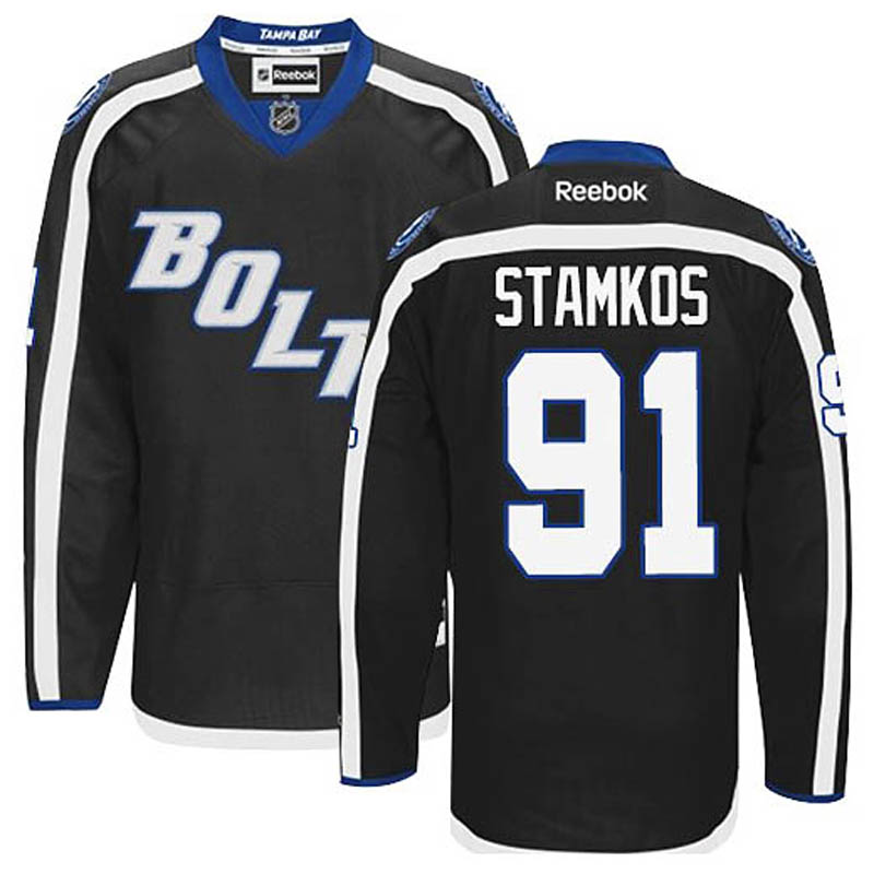 Steven Stamkos Tampa Bay Lightning #91 Third Ice Hockey Jersey