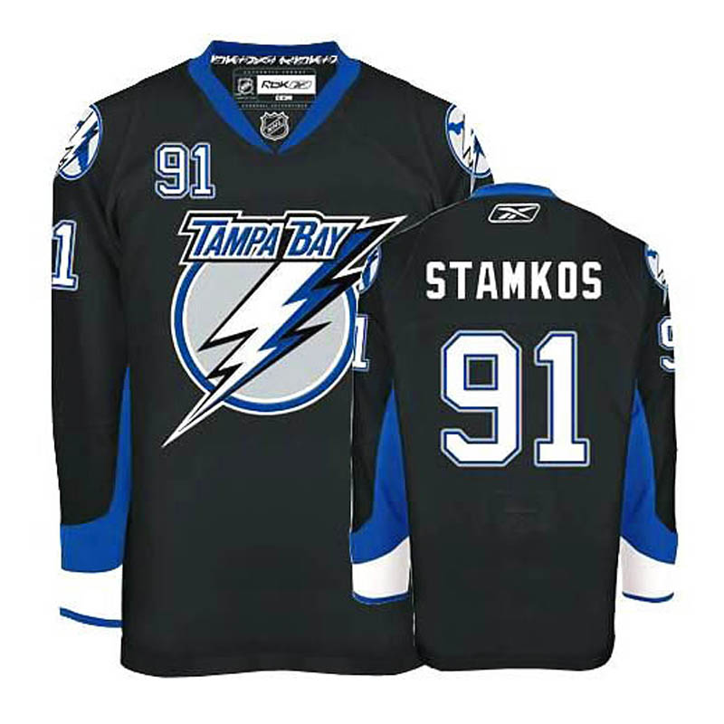 Steven Stamkos Tampa Bay Lightning #91 Ice Hockey Jersey