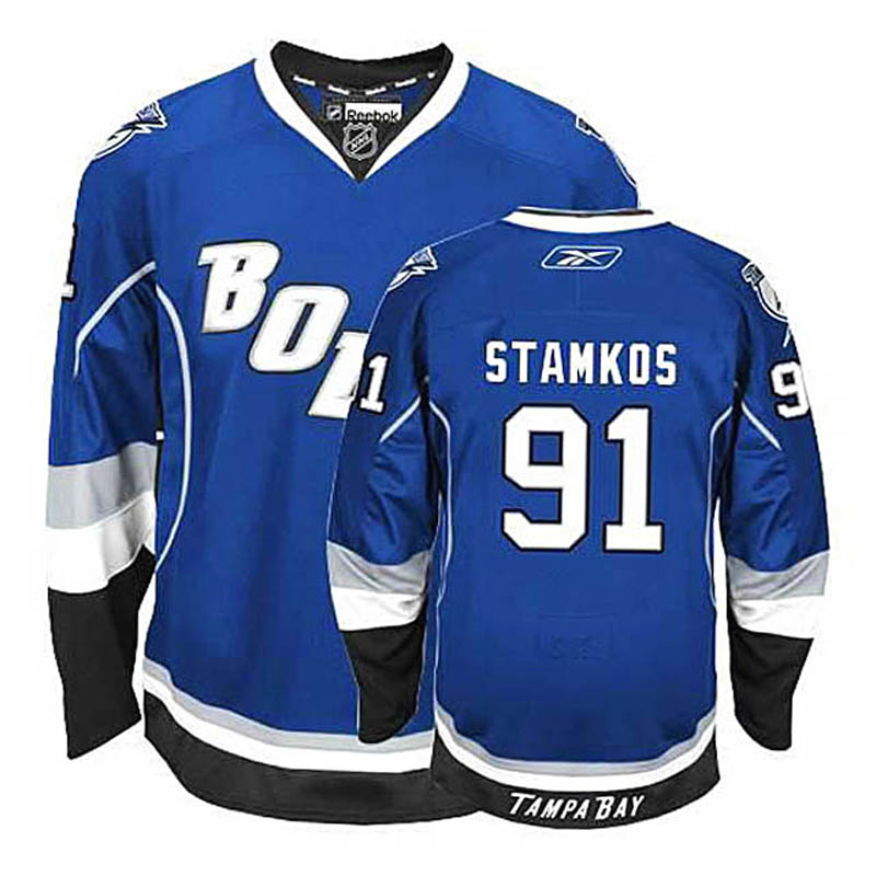 Steven Stamkos Tampa Bay Lightning #91 Third Ice Hockey Jersey