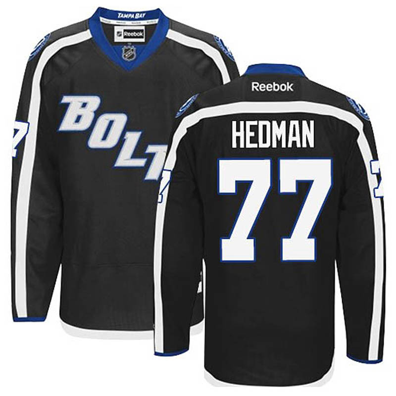 Victor Hedman Tampa Bay Lightning #77 Third Ice Hockey Jersey