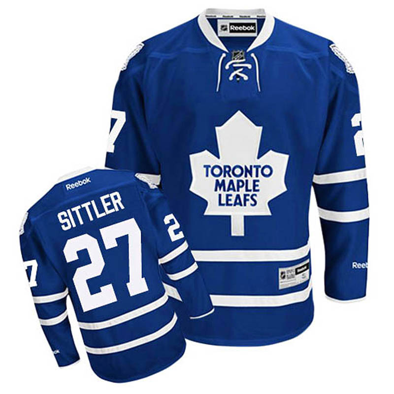 Darryl Sittler Toronto Maple Leafs #27 Home Ice Hockey Jersey