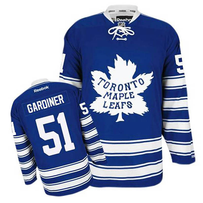 Jake Gardiner Toronto Maple Leafs #51 2014 Winter Classic Ice Hockey Jersey