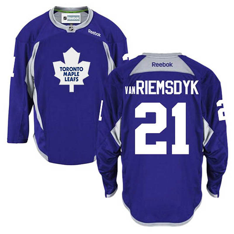 James Van Riemsdyk Toronto Maple Leafs #21 Practice Ice Hockey Jersey