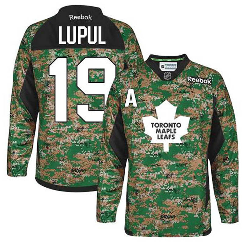 Joffrey Lupul Toronto Maple Leafs #19 Veterans Day Ice Hockey Jersey