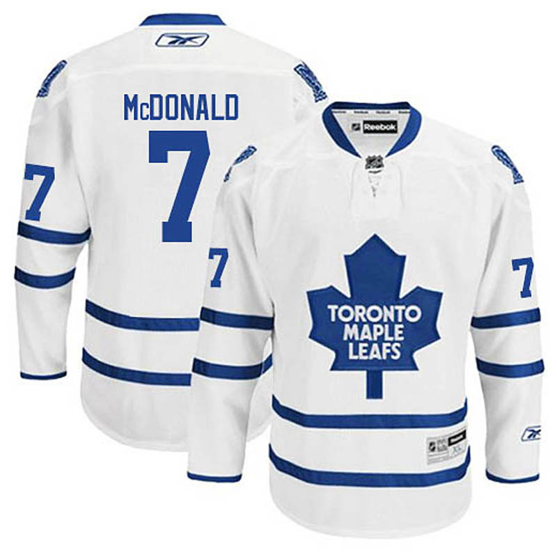 Lanny McDonald Toronto Maple Leafs #7 Away Ice Hockey Jersey