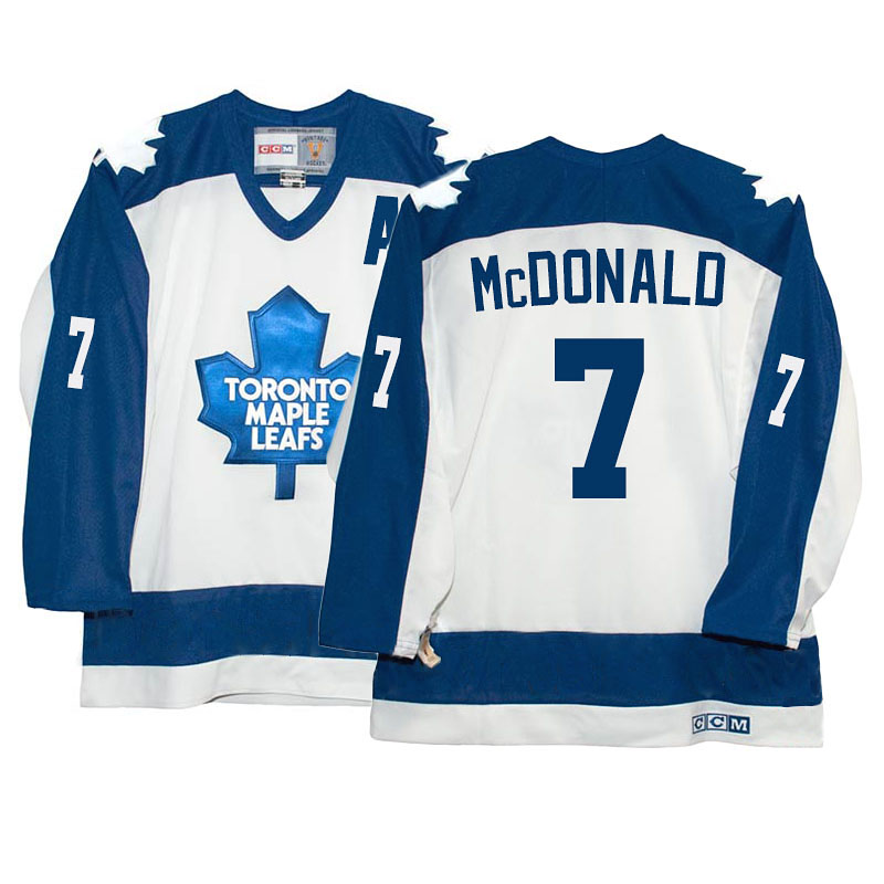 Lanny McDonald Toronto Maple Leafs #7 Ice Hockey Jersey