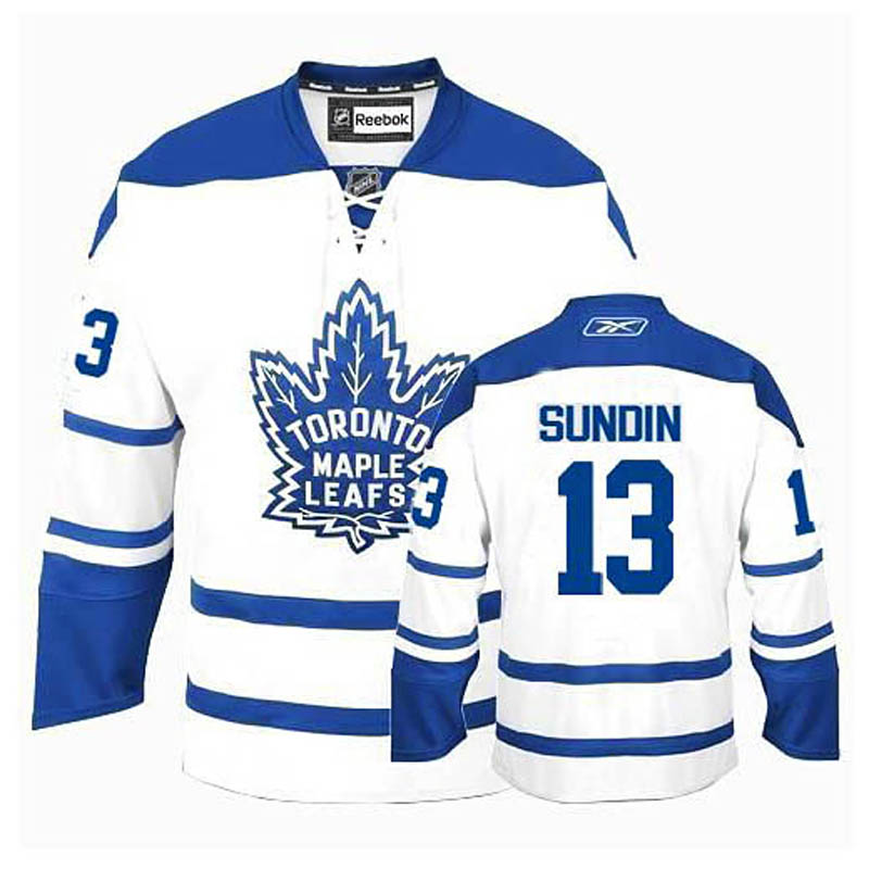 Mats Sundin Toronto Maple Leafs #13 Third Ice Hockey Jersey