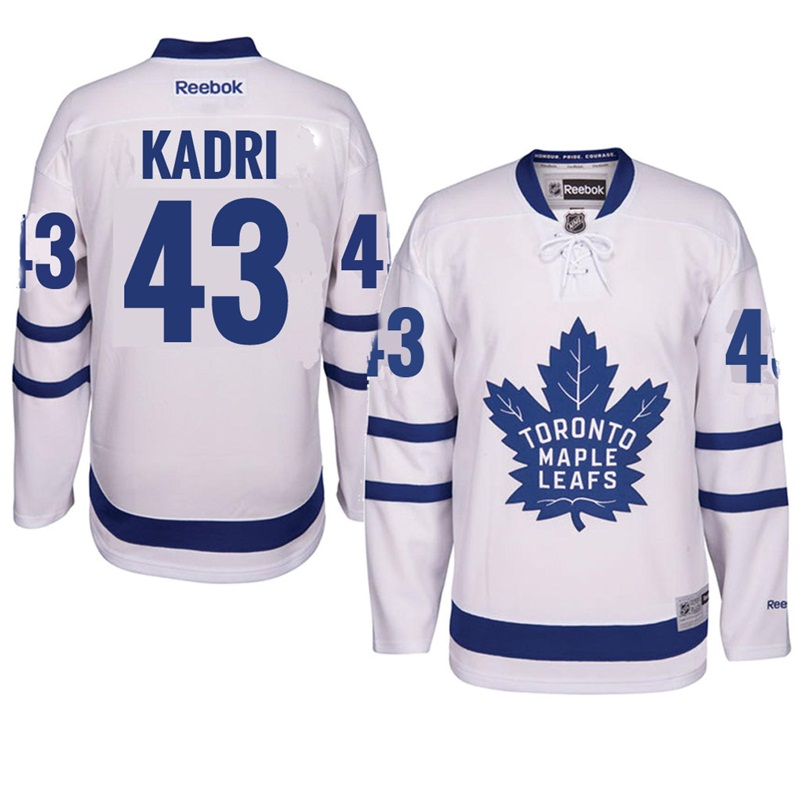 Maple Leafs Nazem Kadri White Jersey