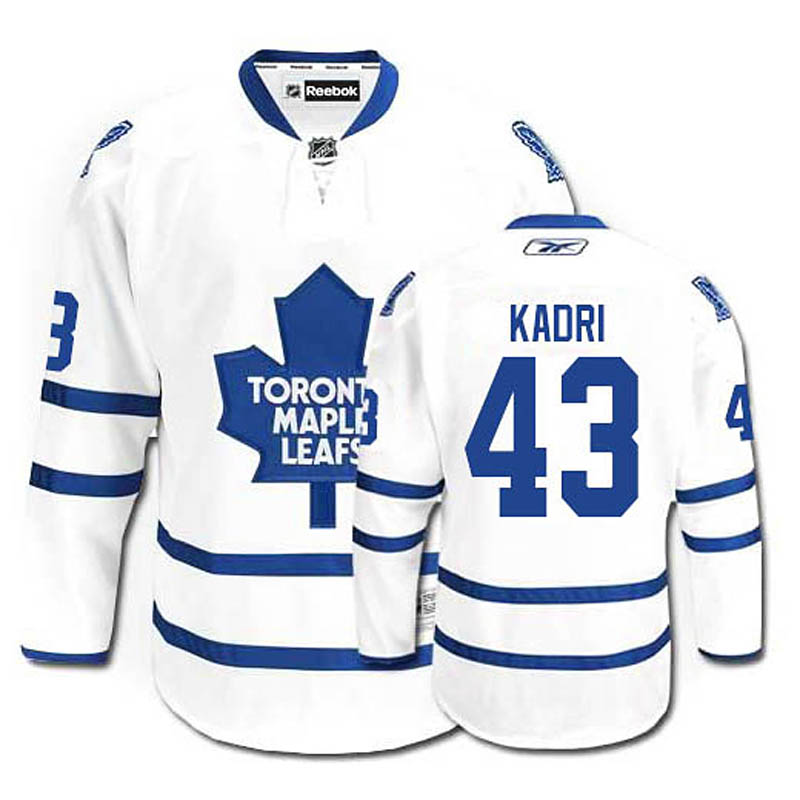 Nazem Kadri Toronto Maple Leafs #43 Away Ice Hockey Jersey