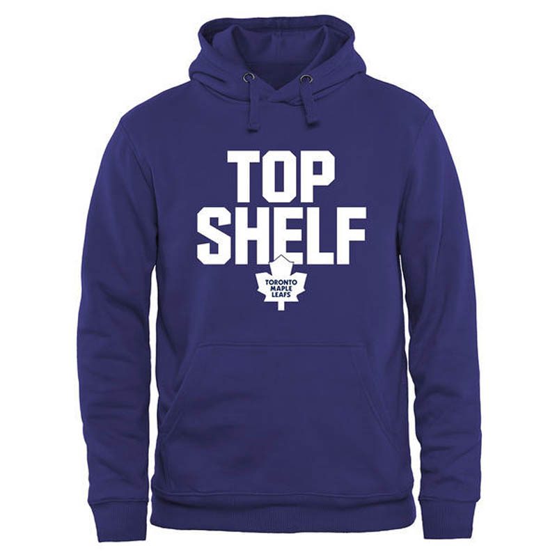 Maple Leafs Royal Top Shelf Pullover Hoodie