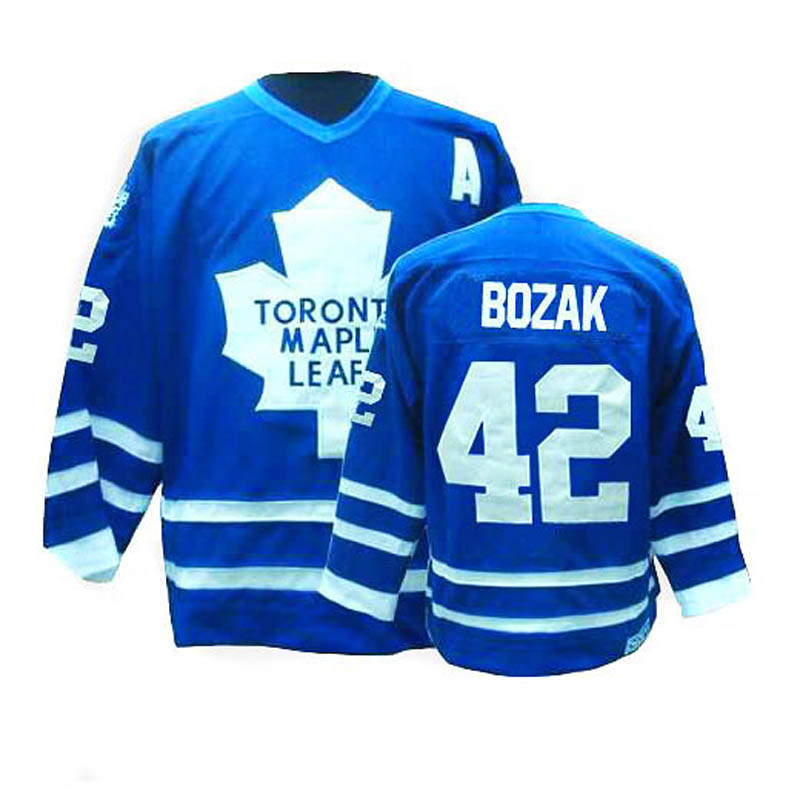 Tyler Bozak Toronto Maple Leafs #42 Throwback Ice Hockey Jersey