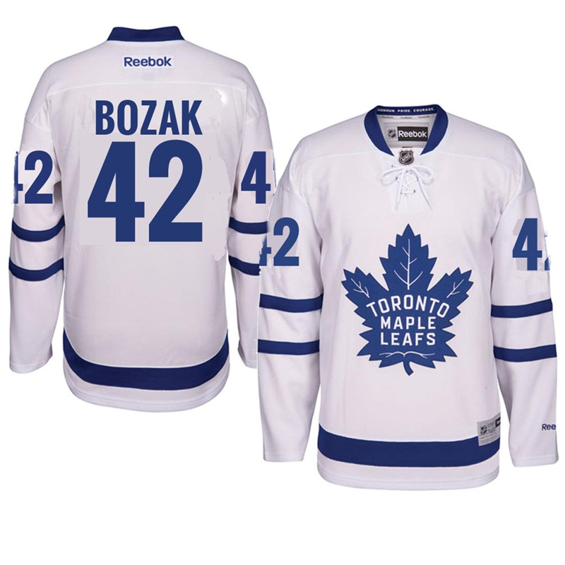 Maple Leafs Tyler Bozak White Jersey