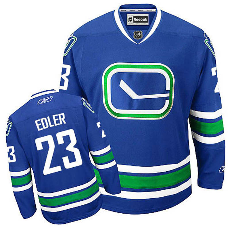 Alexander Edler Vancouver Canucks #23 Third Ice Hockey Jersey