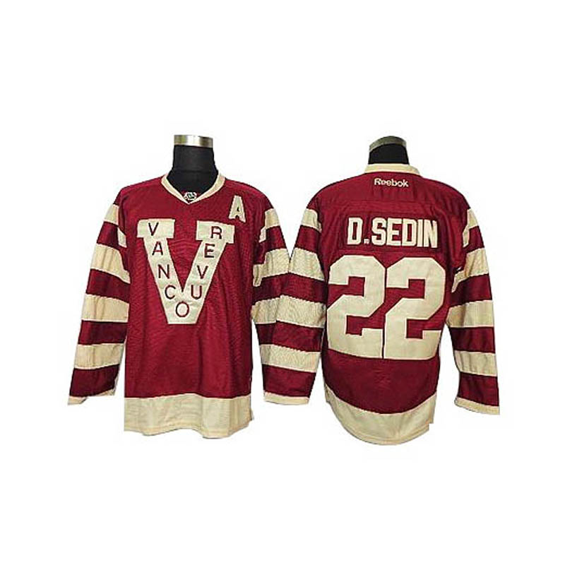 Daniel Sedin Vancouver Canucks #22 Ice Hockey Jersey