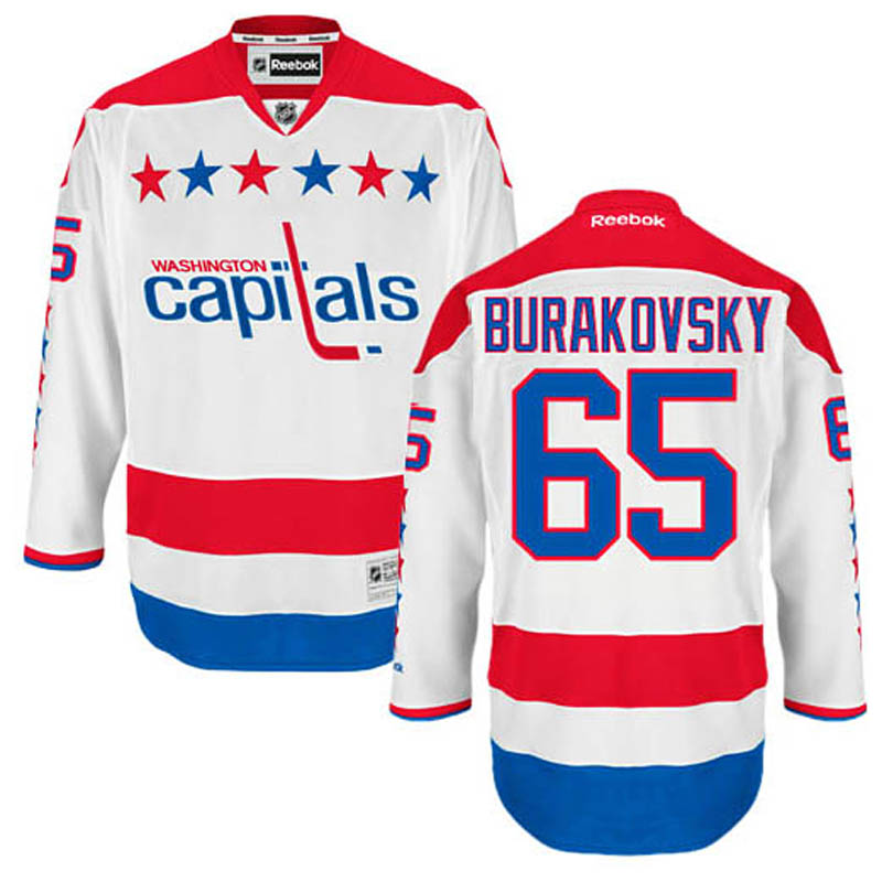 Andre Burakovsky Washington Capitals #65 Third Ice Hockey Jersey