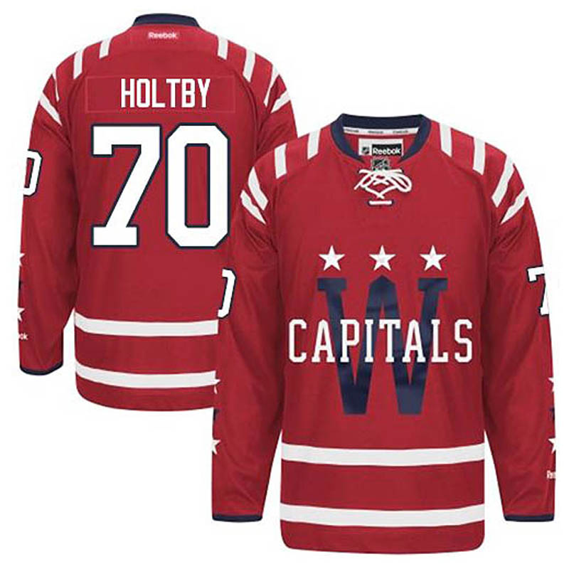 Braden Holtby Washington Capitals #70 2015 Winter Classic Ice Hockey Jersey