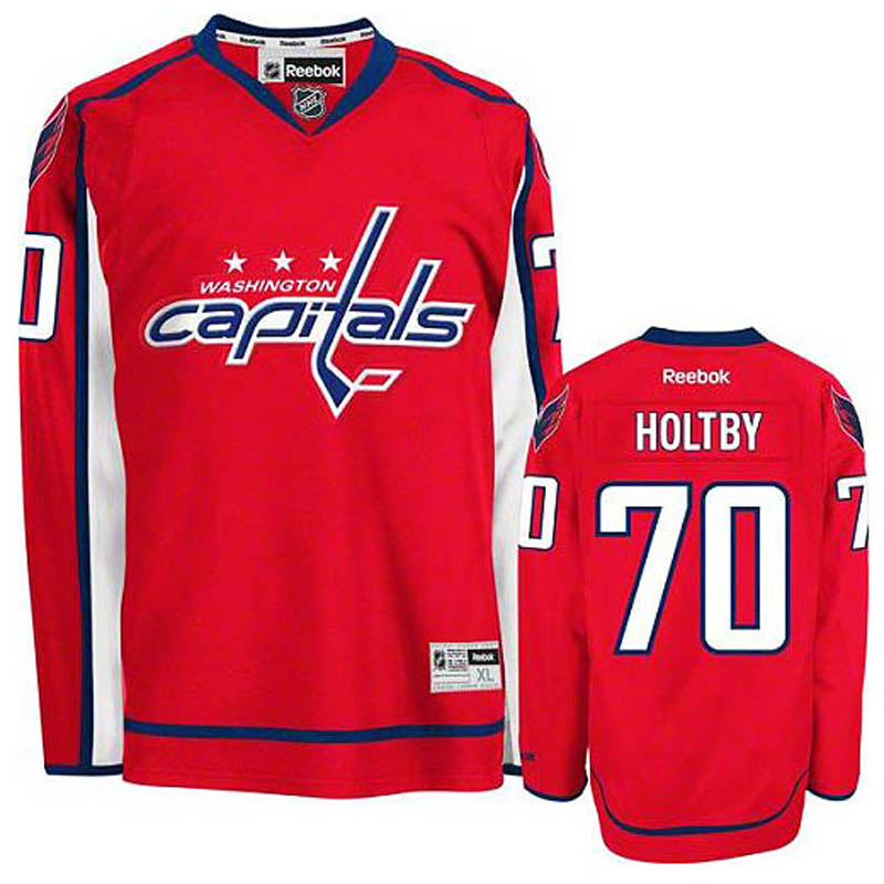 Braden Holtby Washington Capitals #70 Home Ice Hockey Jersey