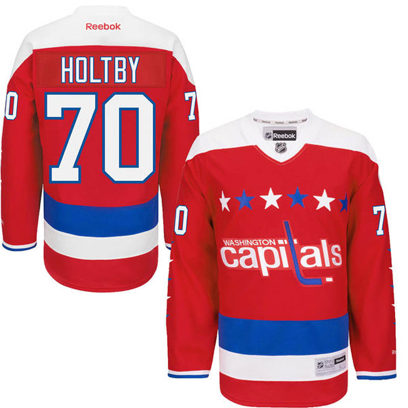 Braden Holtby Washington Capitals #70 Ice Hockey Jersey