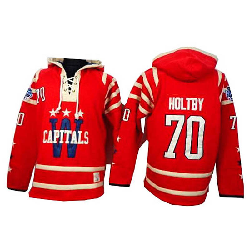 Braden Holtby Washington Capitals #70 Winter Classic Ice Hockey Hooded Sweatshirt