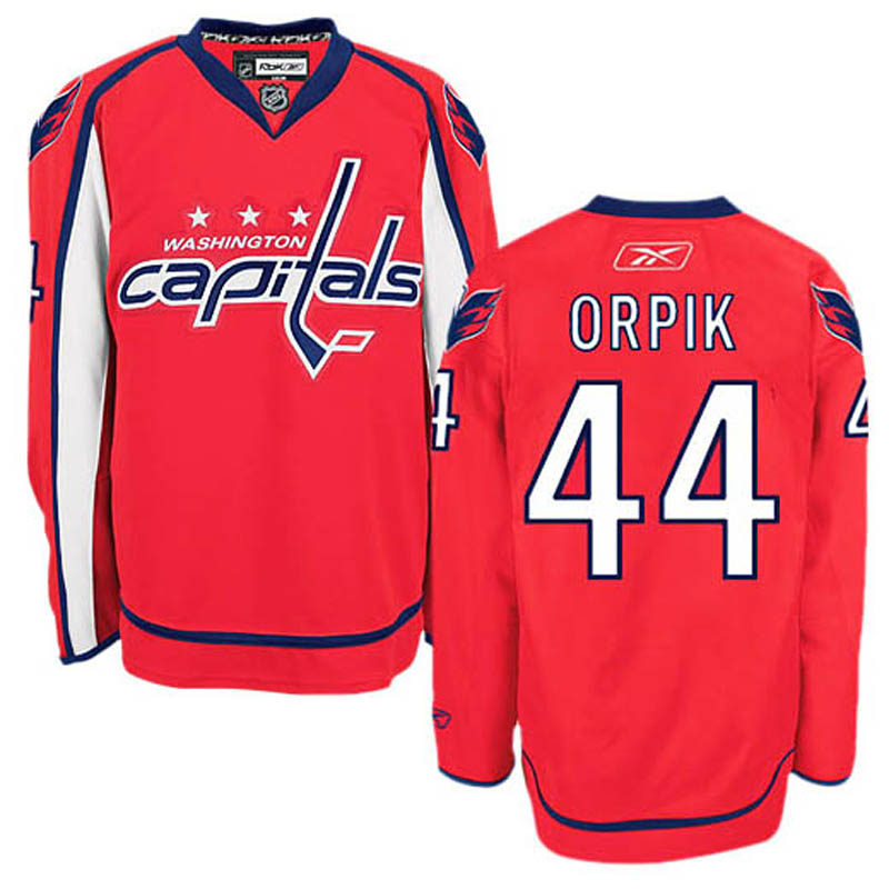 Brooks Orpik Washington Capitals #44 Home Ice Hockey Jersey