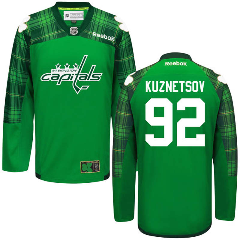 Evgeny Kuznetsov Washington Capitals #92 Ice Hockey Jersey