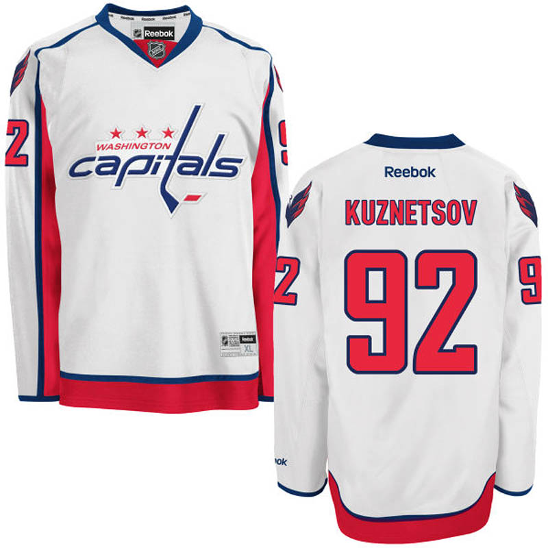 Evgeny Kuznetsov Washington Capitals #92 Ice Hockey Jersey