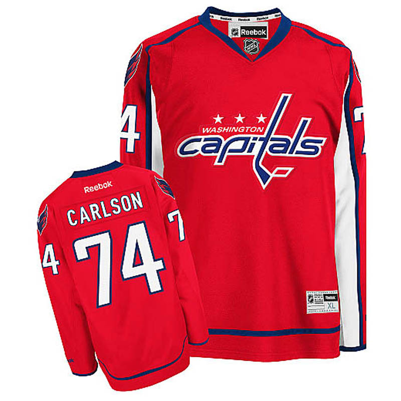 John Carlson Washington Capitals #74 Home Ice Hockey Jersey