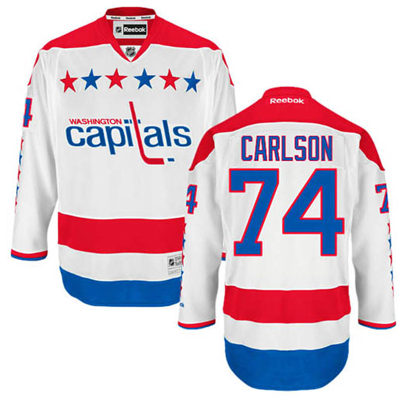 John Carlson Washington Capitals #74 Third Ice Hockey Jersey