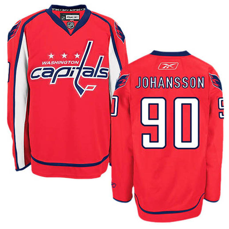 Marcus Johansson Washington Capitals #90 Home Ice Hockey Jersey