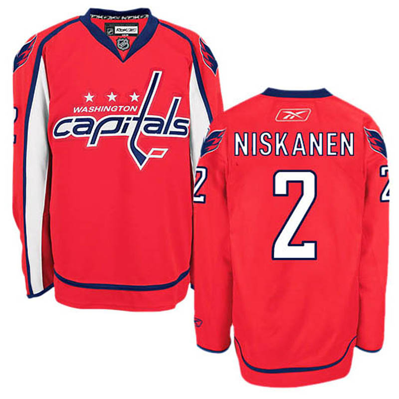 Matt Niskanen Washington Capitals #2 Home Ice Hockey Jersey