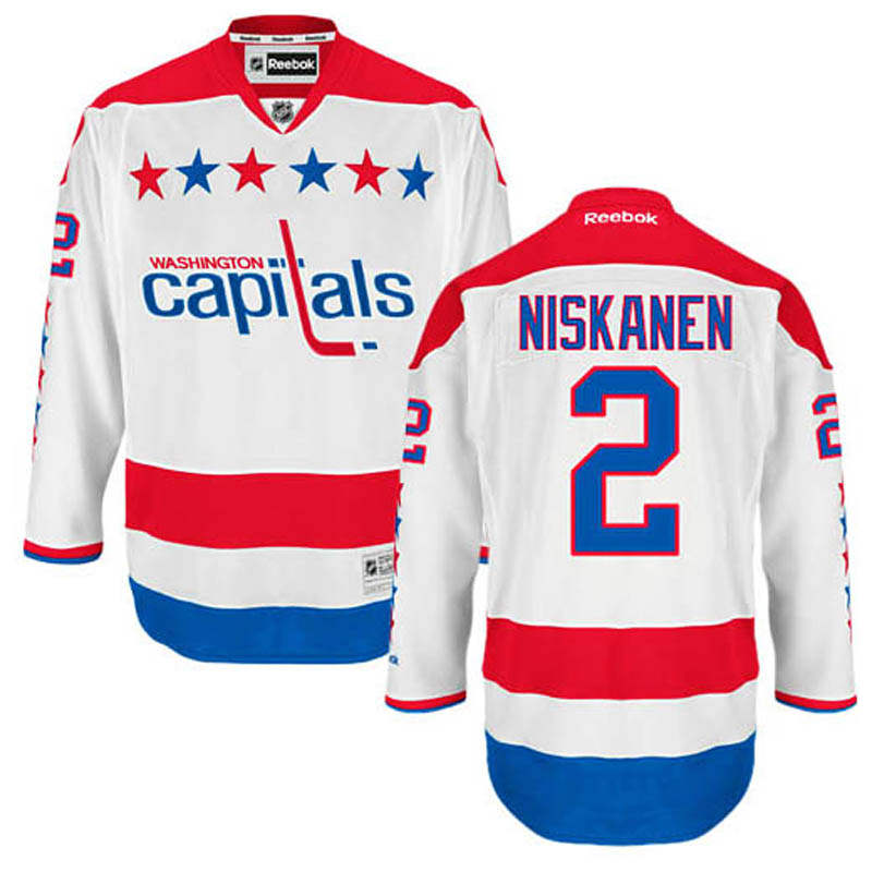 Matt Niskanen Washington Capitals #2 Third Ice Hockey Jersey