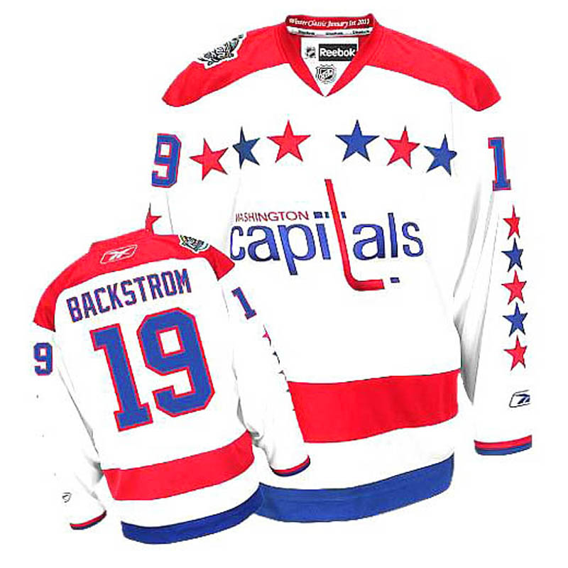 Nicklas Backstrom Washington Capitals #19 Third Ice Hockey Jersey