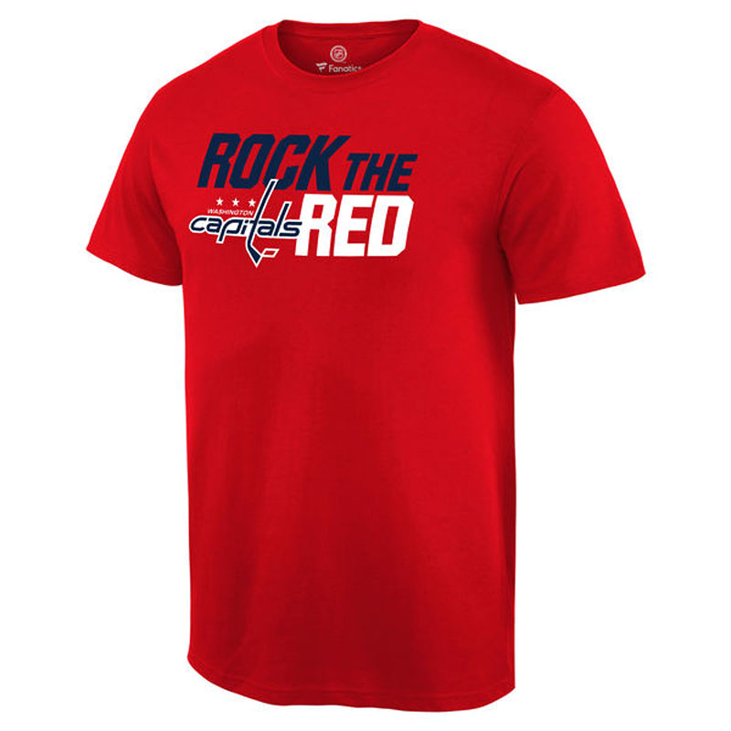 Capitals Red Ice Hockey T-Shirt