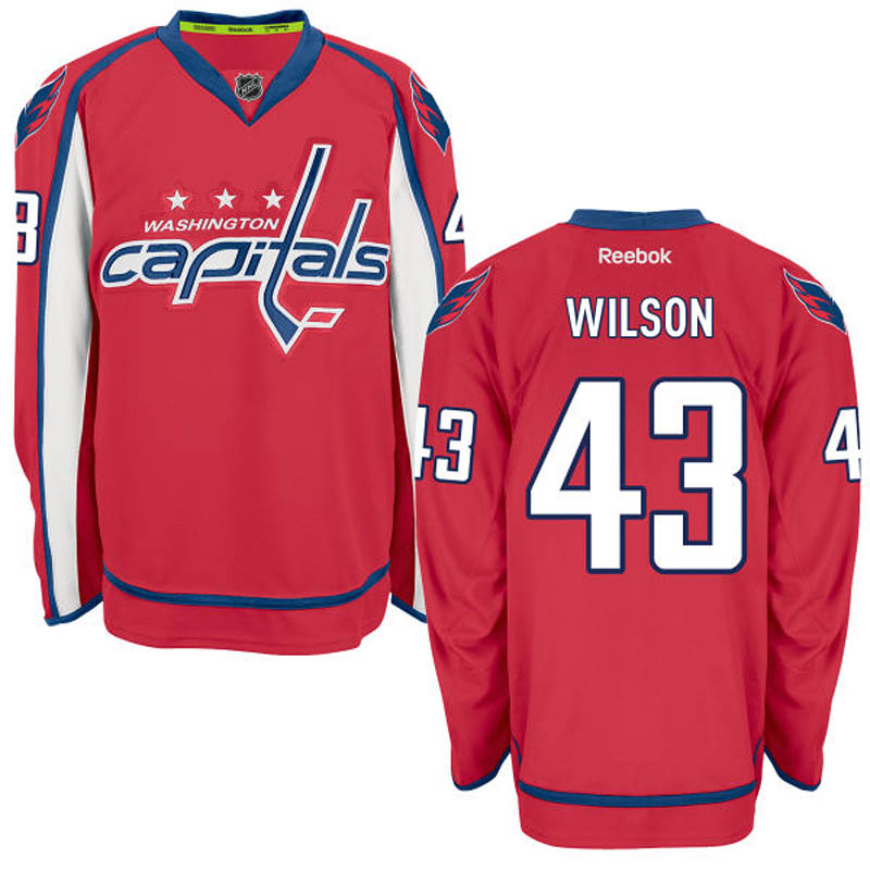 Tom Wilson Washington Capitals #43 Home Ice Hockey Jersey