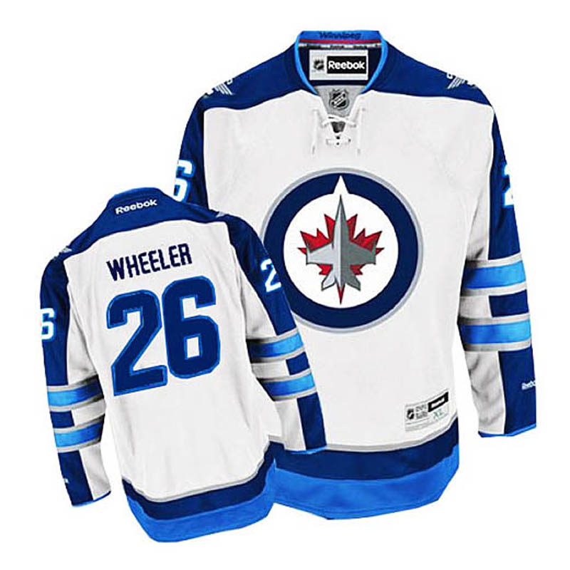 Blake Wheeler Winnipeg Jets #26 Away Ice Hockey Jersey