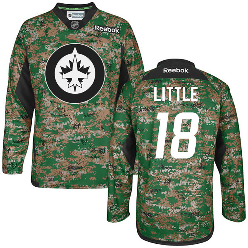 Bryan Little Winnipeg Jets #18 Ice Hockey Jersey