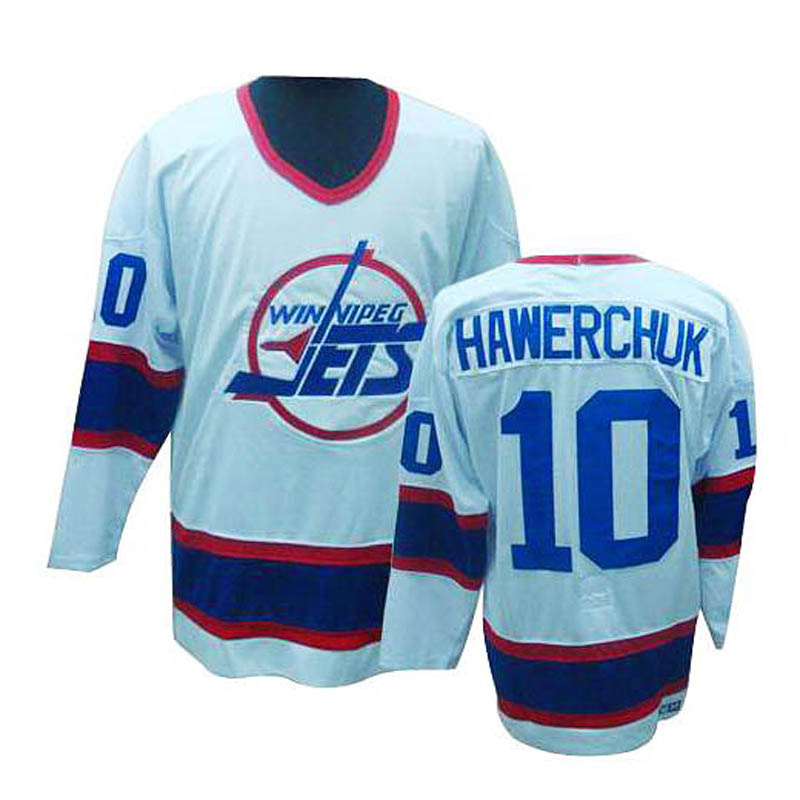 Dale Hawerchuk Winnipeg Jets #10 Throwback Ice Hockey Jersey